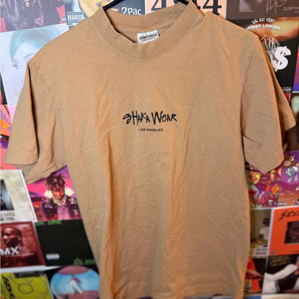Shaka Wear Tan Men's Short Sleeve Tee